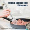 Utensil (6) Soltam Stainless Steel Slotted Turner