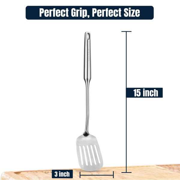 Utensil (7) Soltam Stainless Steel Slotted Turner