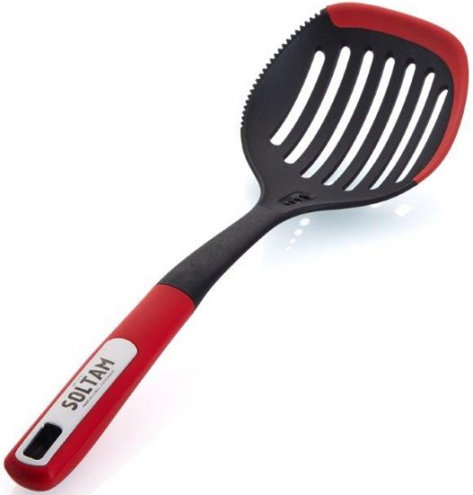Sieve spoon combined with silicone Versatile Silicone Sieve Spoon: Effortless Draining and Elegant Serving