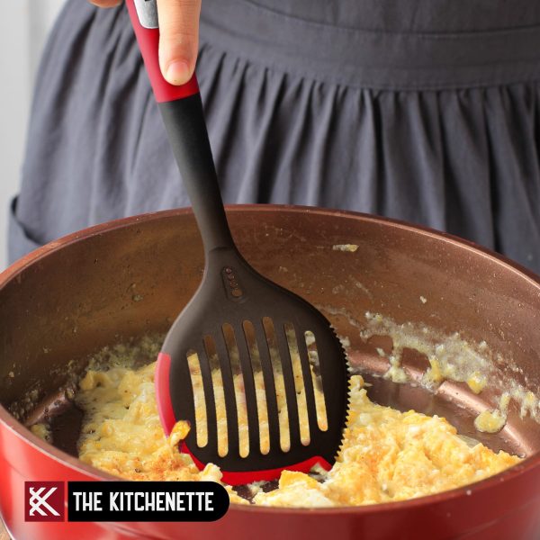 midsection-man-holding-food copy Versatile Silicone Sieve Spoon: Effortless Draining and Elegant Serving